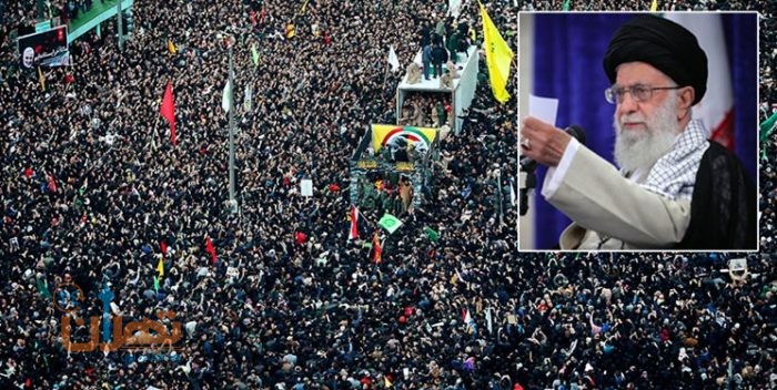 «بر دوش ملت، بر بال ملائک» / مروری بر بیانات رهبر انقلاب در وصف تشییع شهید سلیمانی