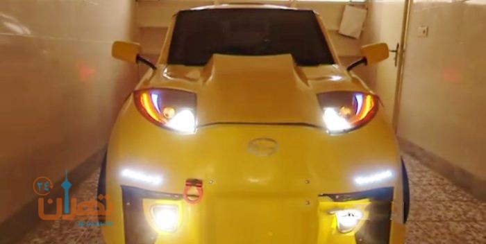 دوقلوهای یزدی اولین خودرو رودستر ایرانی را ساختند