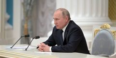 پوتین: تحریم‌ها علیه روسیه مصداق اعلام جنگ است
