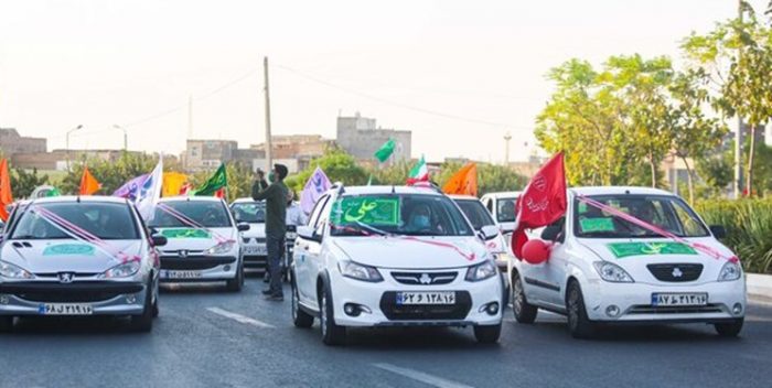 راهپیمایی خودرویی تهرانی‌ها در روز عید غدیر برگزار می‌شود+عکس و فیلم
