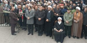 جان فدا| اجتماع مردمی بزرگداشت حاج قاسم سلیمانی/ ندای «حیدر حیدر» کرمانشاهی‌ها به آسمان رسید