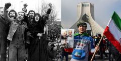 شبیه‌سازی بهمن ۵۷ در ۴۴ سال بعد/ پرچم‌های خاطره‌ساز و شب‌های روشن تهران